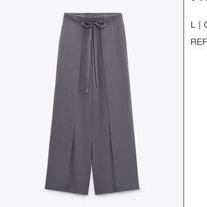 Zara Fluid Pareo Tie Pants